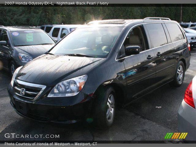 2007 Honda Odyssey EX-L in Nighthawk Black Pearl