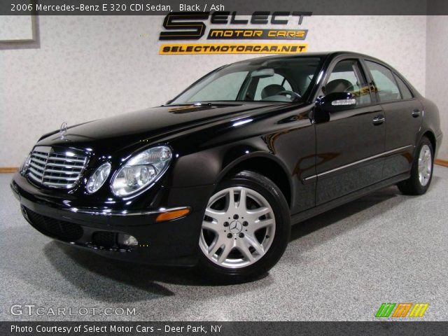 2006 Mercedes-Benz E 320 CDI Sedan in Black