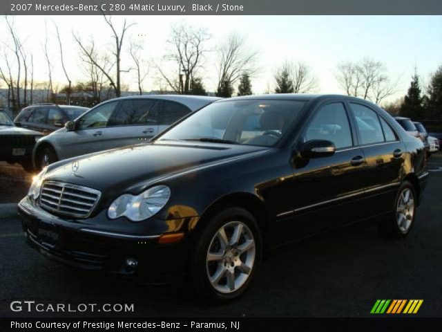 2007 Mercedes-Benz C 280 4Matic Luxury in Black