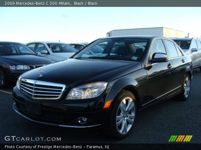 2009 Mercedes-Benz C 300 4Matic in Black