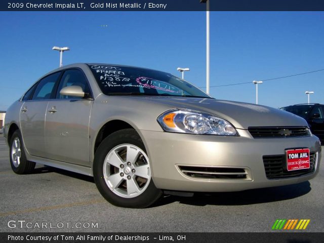 2009 Chevrolet Impala LT in Gold Mist Metallic