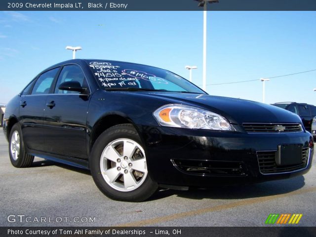2009 Chevrolet Impala LT in Black
