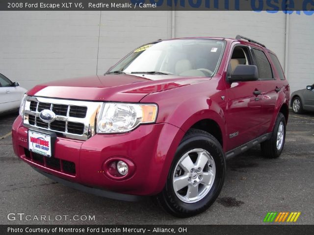 2008 Ford Escape XLT V6 in Redfire Metallic