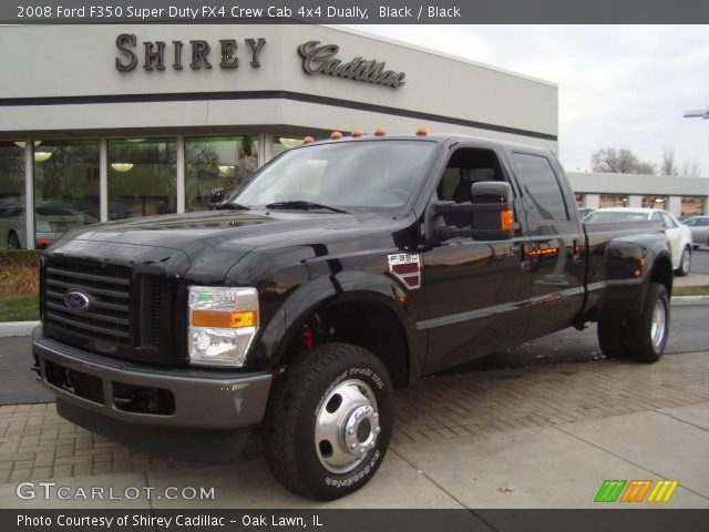 2008 Ford F350 Super Duty FX4 Crew Cab 4x4 Dually in Black