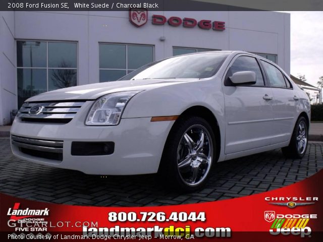 2008 Ford Fusion SE in White Suede