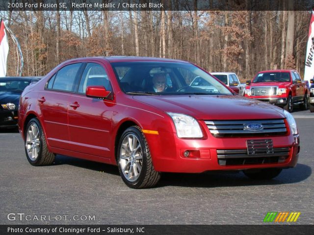 2008 Ford Fusion SE in Redfire Metallic