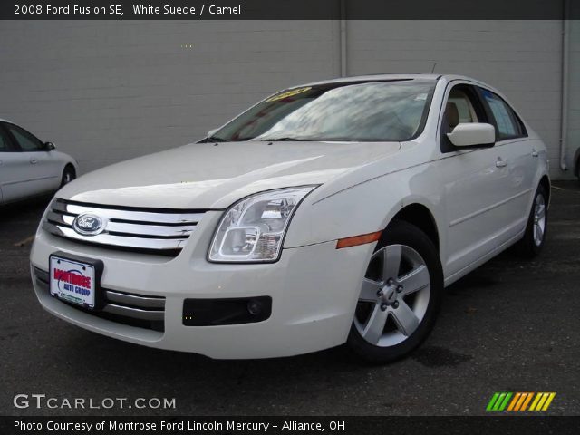 2008 Ford Fusion SE in White Suede