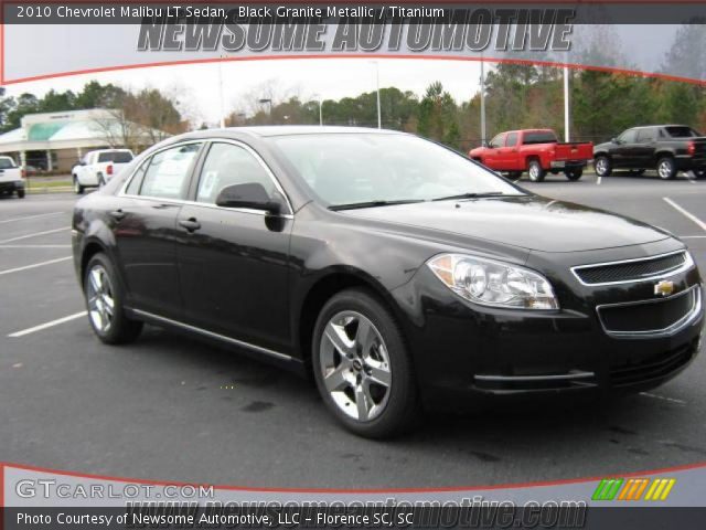 2010 Chevrolet Malibu LT Sedan in Black Granite Metallic