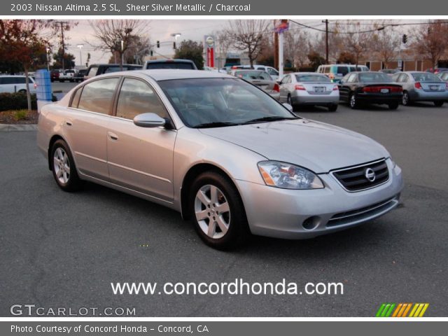 2003 Nissan Altima 2.5 SL in Sheer Silver Metallic