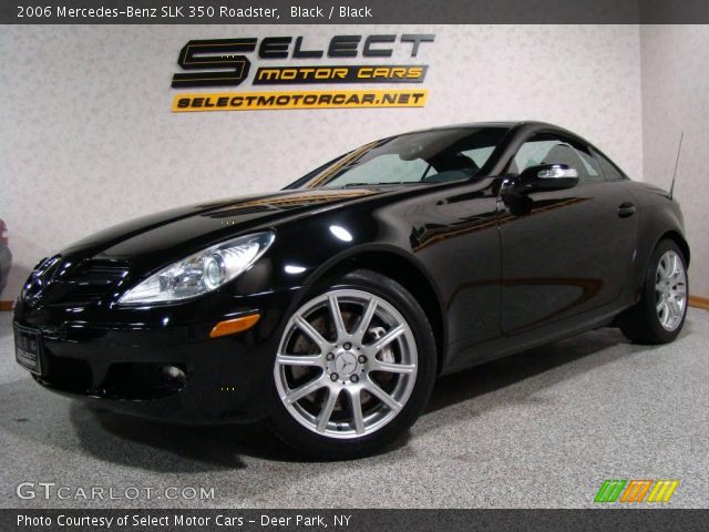 2006 Mercedes-Benz SLK 350 Roadster in Black