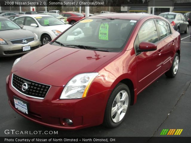 2008 Nissan Sentra 2.0 in Sonoma Sunset