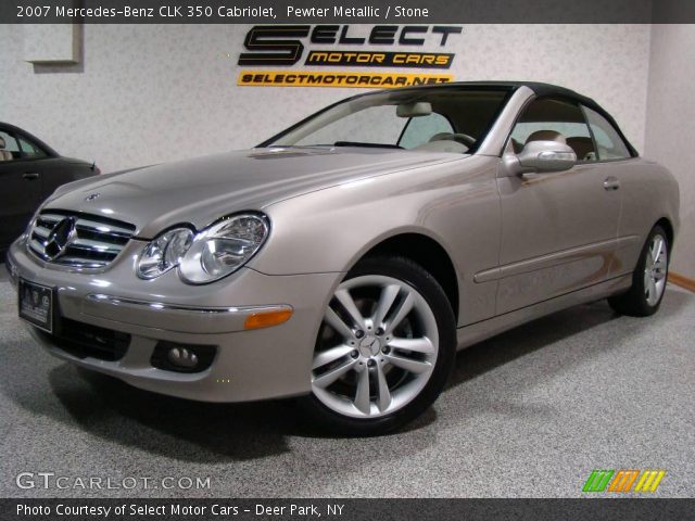 2007 Mercedes-Benz CLK 350 Cabriolet in Pewter Metallic