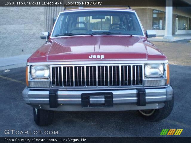 1990 Jeep Cherokee Laredo 4x4 in Colorado Red