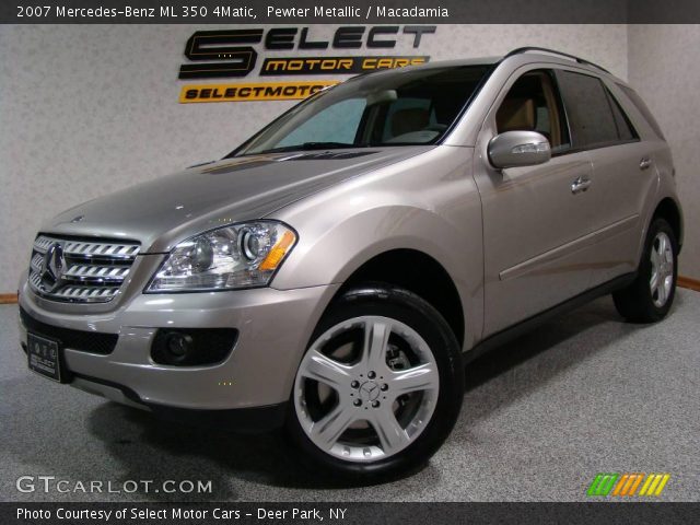 2007 Mercedes-Benz ML 350 4Matic in Pewter Metallic