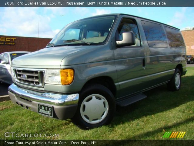 2006 Ford E Series Van E150 XLT Passenger in Light Tundra Metallic