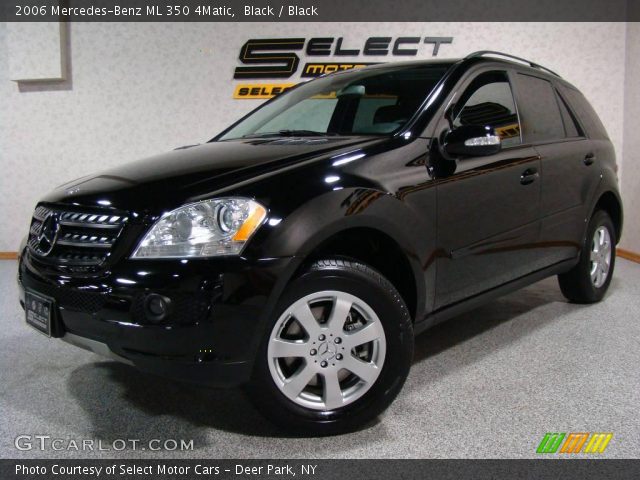 2006 Mercedes-Benz ML 350 4Matic in Black