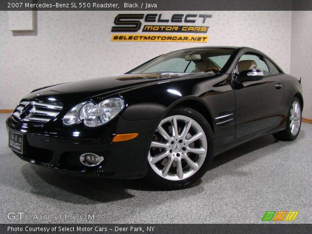 2007 Mercedes-Benz SL 550 Roadster in Black