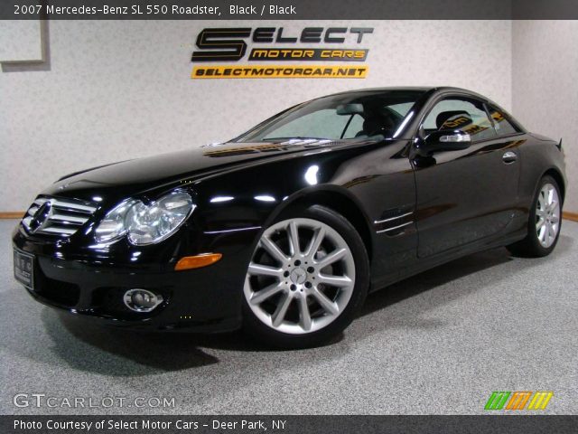 2007 Mercedes-Benz SL 550 Roadster in Black