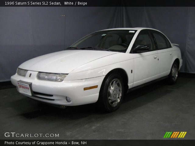 1996 Saturn S Series SL2 Sedan in White