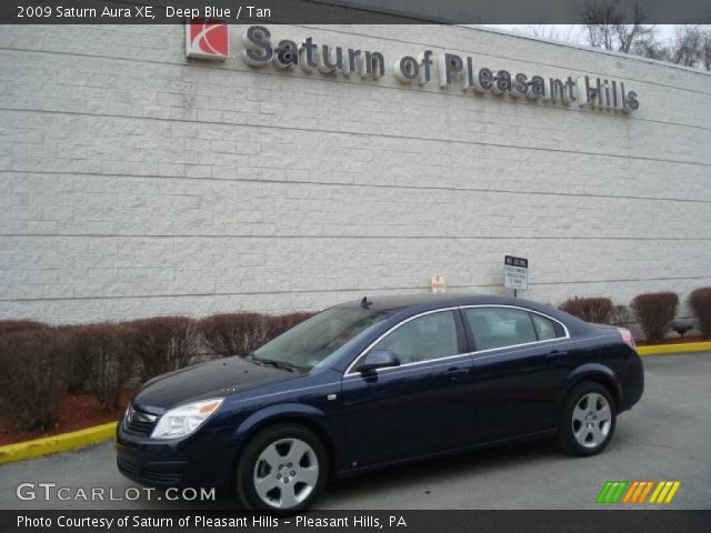 2009 Saturn Aura XE in Deep Blue
