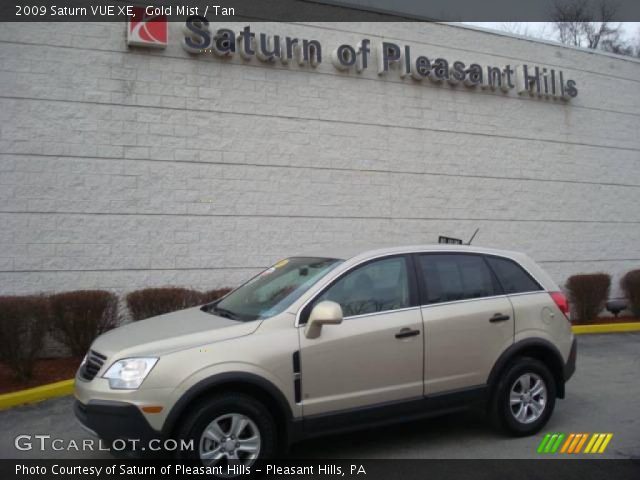 2009 Saturn VUE XE in Gold Mist