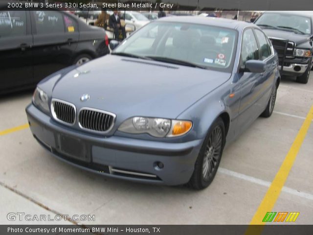 2002 BMW 3 Series 330i Sedan in Steel Blue Metallic