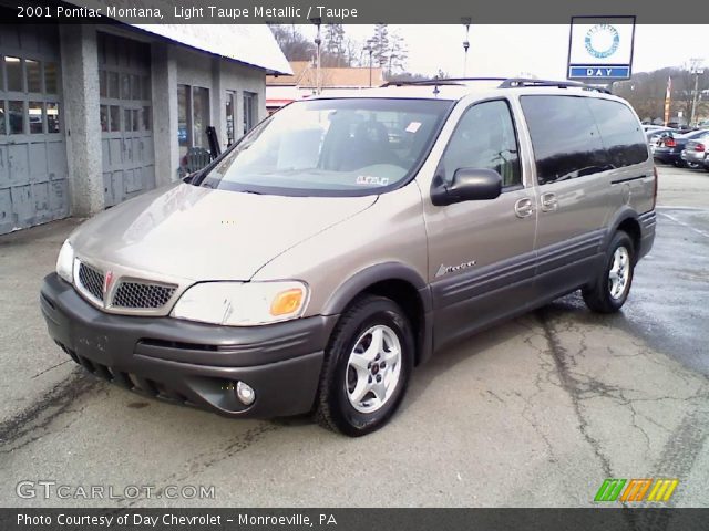2001 Pontiac Montana  in Light Taupe Metallic