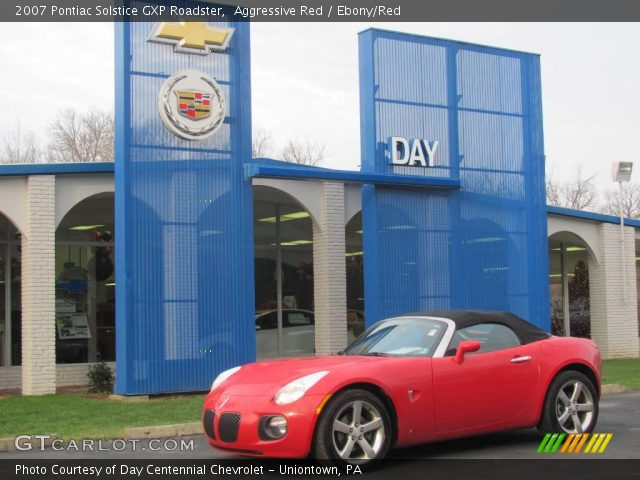 2007 Pontiac Solstice GXP Roadster in Aggressive Red