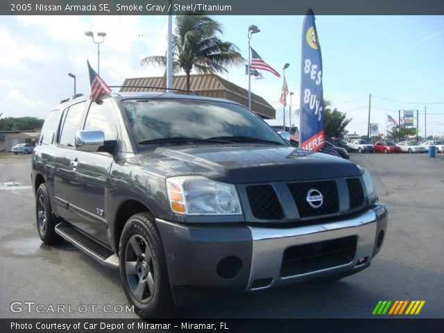 2005 Nissan Armada SE in Smoke Gray
