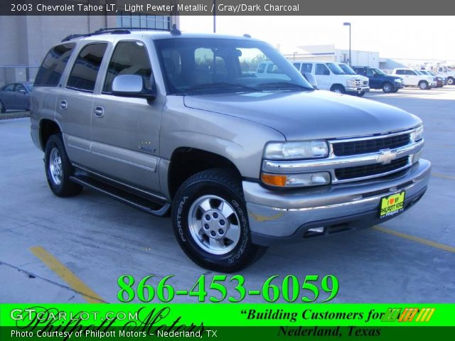 2003 Chevrolet Tahoe LT in Light Pewter Metallic