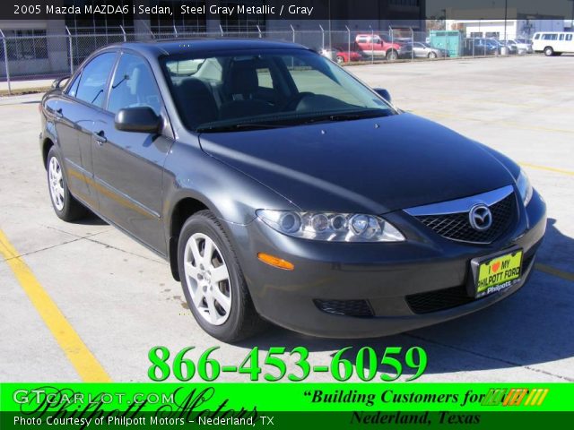 2005 Mazda MAZDA6 i Sedan in Steel Gray Metallic