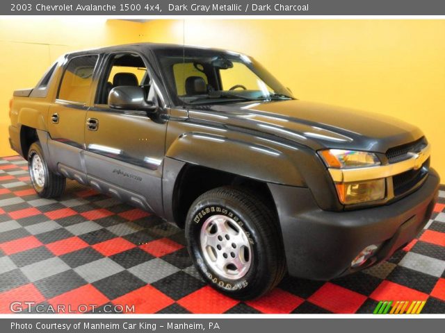 2003 Chevrolet Avalanche 1500 4x4 in Dark Gray Metallic