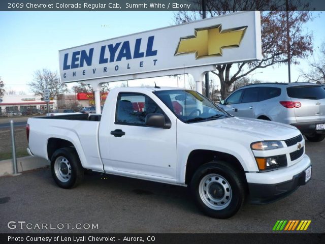 2009 Chevrolet Colorado Regular Cab in Summit White