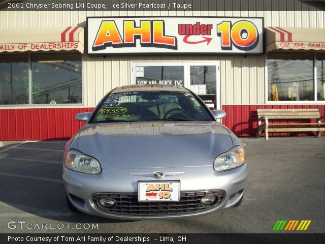 2001 Chrysler Sebring LXi Coupe in Ice Silver Pearlcoat