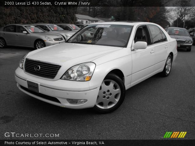 2003 Lexus LS 430 Sedan in Crystal White