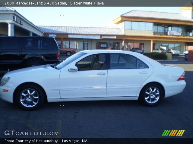 2000 Mercedes-Benz S 430 Sedan in Glacier White