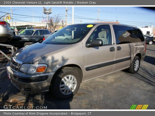 2003 Chevrolet Venture LS in Light Sandrift Metallic
