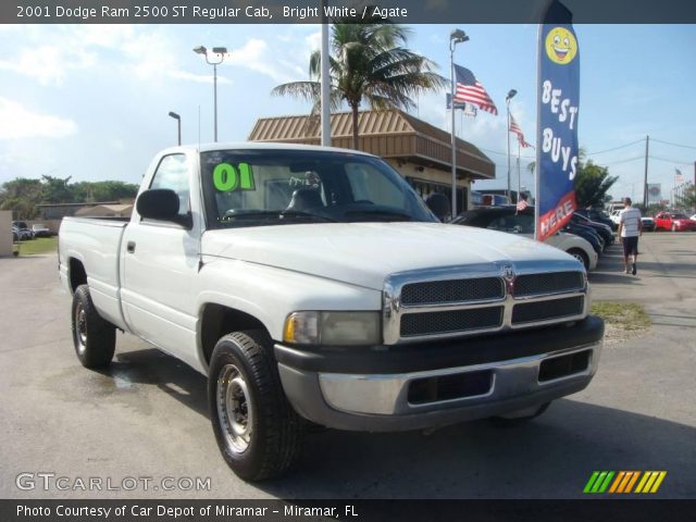 2001 Dodge Ram 2500 ST Regular Cab in Bright White