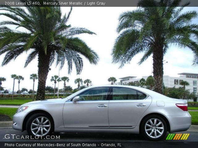 2008 Lexus LS 460 in Mercury Silver Metallic