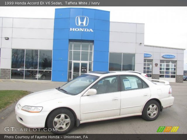 1999 Honda Accord EX V6 Sedan in Taffeta White