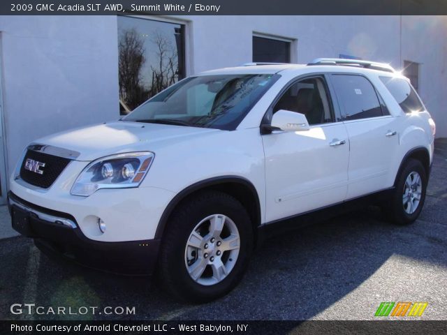 2009 GMC Acadia SLT AWD in Summit White