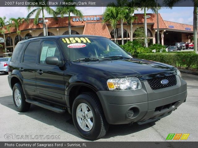 2007 Ford Escape XLS in Black