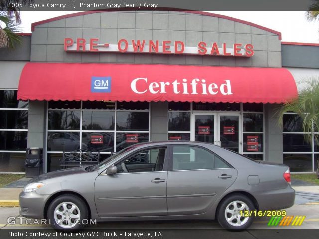 2005 Toyota Camry LE in Phantom Gray Pearl
