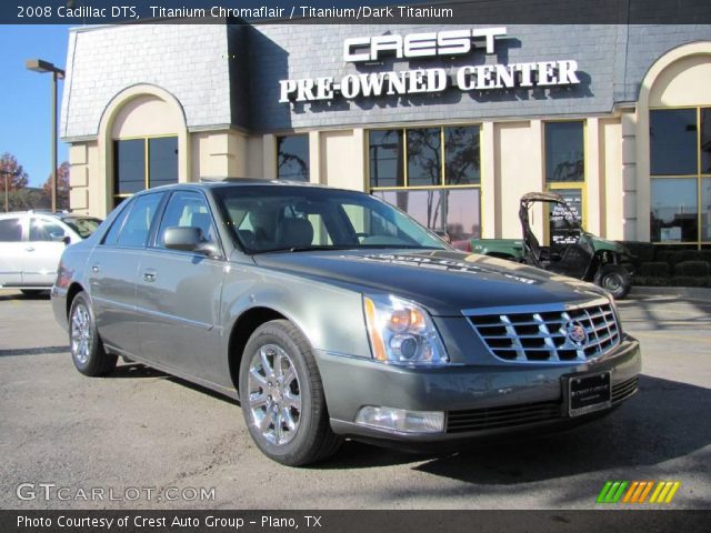 2008 Cadillac DTS  in Titanium Chromaflair
