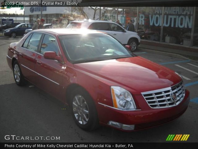 2009 Cadillac DTS  in Crystal Red