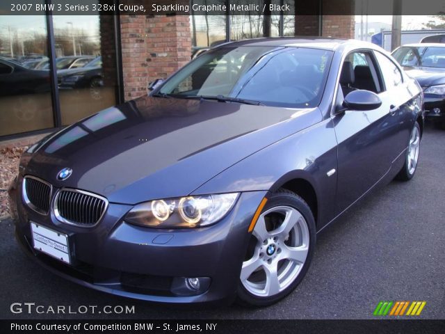 2007 BMW 3 Series 328xi Coupe in Sparkling Graphite Metallic