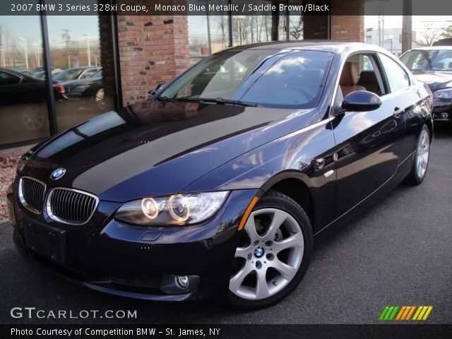 2007 BMW 3 Series 328xi Coupe in Monaco Blue Metallic