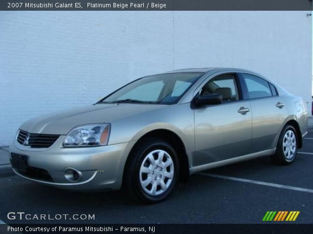 2007 Mitsubishi Galant ES in Platinum Beige Pearl