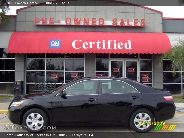 2007 Toyota Camry LE in Black
