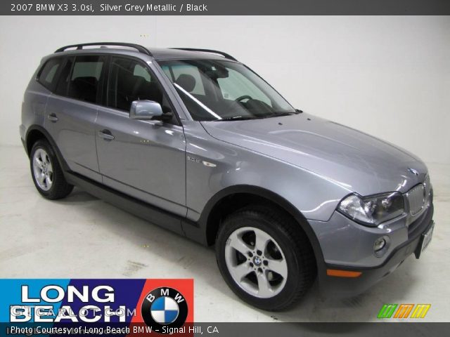 2007 BMW X3 3.0si in Silver Grey Metallic